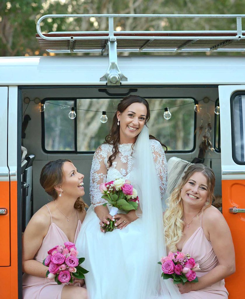 kombi hire brisbane and redlands city for weddings and special events
